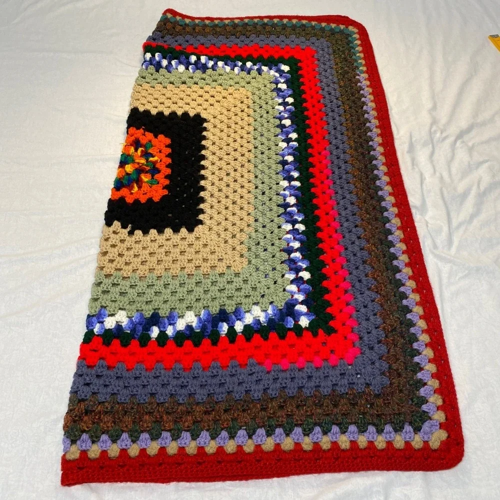 Handmade crochet granny
